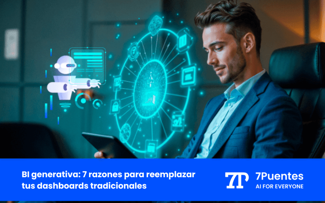 BI generativa: 7 razones para reemplazar tus dashboards tradicionales