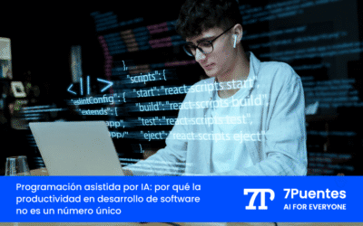 Programación asistida por IA: por qué la productividad en desarrollo de software no es un número único
